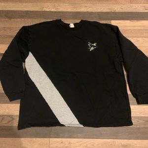 Vtg San Jose sharks pull over fleece XL